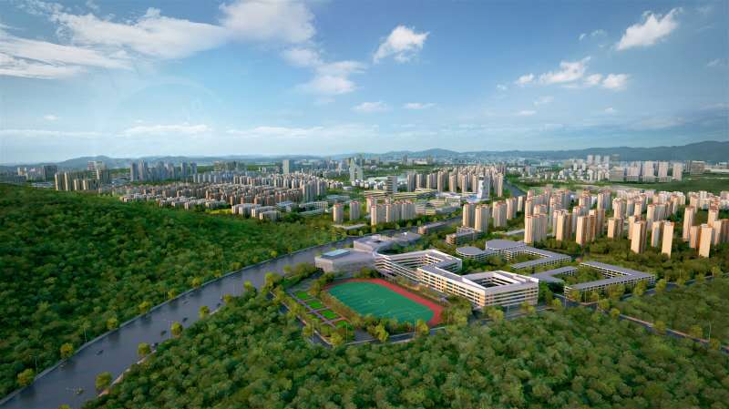 绿地国科健康科技小镇效果图第1张图片