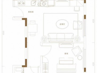 青岛莱阳路8号80 户型图