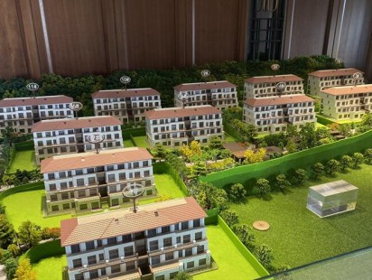 青建金尊府沙盘图