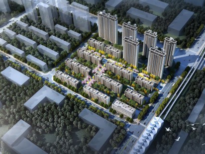 华润国际海洋智区鸟瞰图 