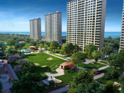 青特悦海府效果图 