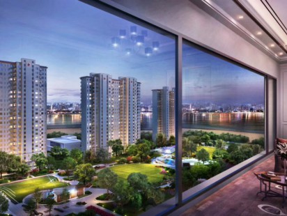 青特悦海府效果图 