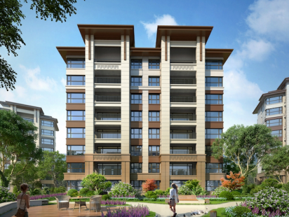 海信积米湾单体效果图 