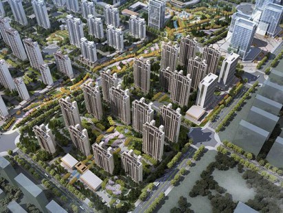 胶州华润城效果图 