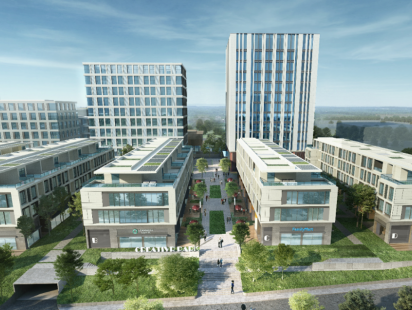 青岛时尚创意产业园效果图 