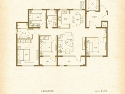 青岛印象品户型图 