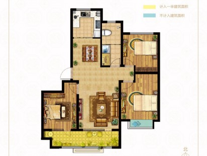 万德麒麟公馆户型图  万德麒麟公馆户型图