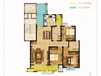 万德麒麟公馆D户型