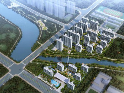 碧桂园东城时代鸟瞰图