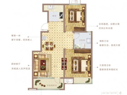 天一仁和宸璟仟山户型图 