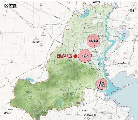 胶州市西部城区规划公布总面积209平方公里