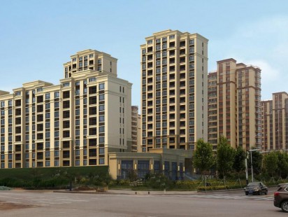 蓝岸华府效果图 