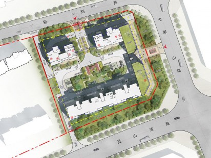 蓝岸华府平面图 