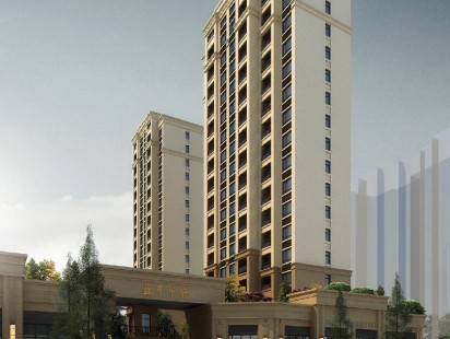 蓝岸华府效果图 