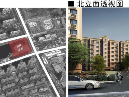 蓝岸华府区位图 