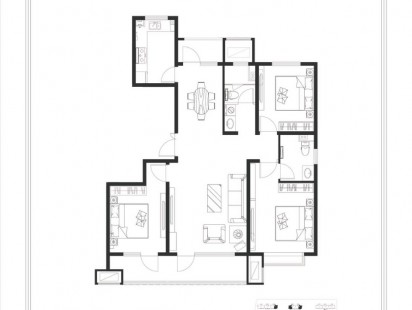 宝冠水岸芳洲户型图 (3)