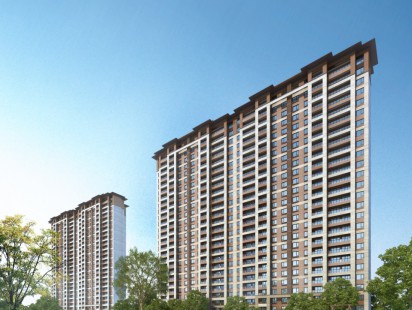 西交高铁馨苑效果图 