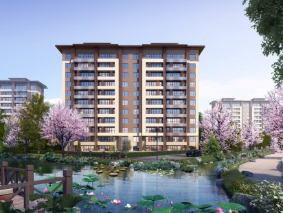 西交高铁馨苑效果图 