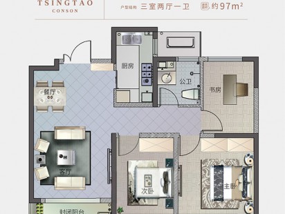 国信蓝悦湾户型图 (4)