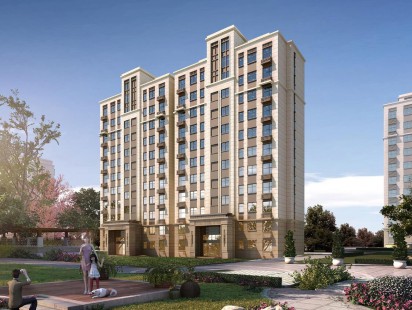 胶州湾空港新城效果图 