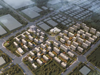 金科弘阳集美时光鸟瞰图