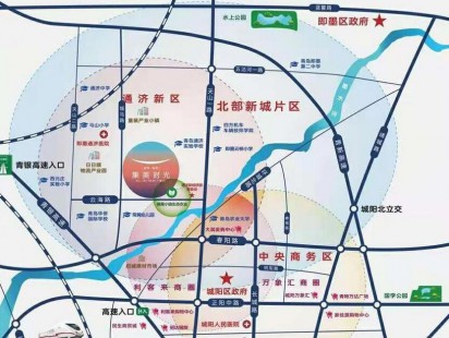 金科弘阳集美时光区位图