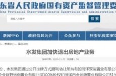 加快剥离地产业务 水发集团半年连转三家权属房企