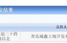 即墨汽车产业新城一宗住宅地块上市 青岛诚鑫底价竞得