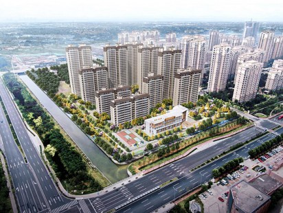 青建尚合府效果图 