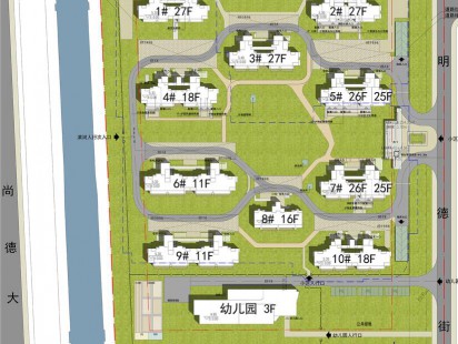 青建尚合府平面图 