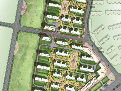 北京城建国誉府平面图 