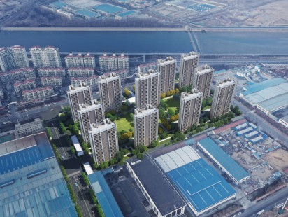 中绿蔚蓝湾效果图 