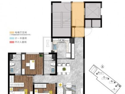 华新园央和府户型图 (4)
