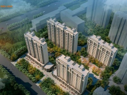 新凯达兰亭学府鸟瞰图 