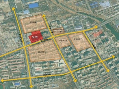 新凯达兰亭学府区位图 