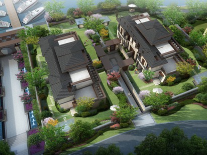 万豪白鹭岛效果图 