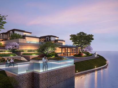 万豪白鹭岛效果图 