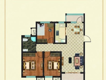 海达如意金岸3号户型图 (6)