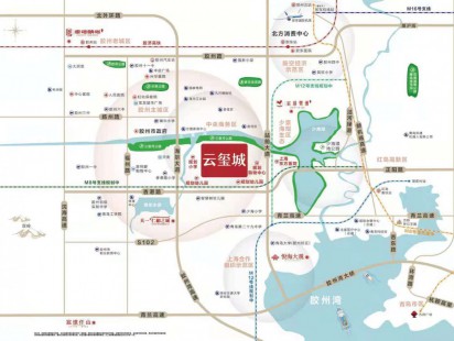 天一仁和云玺城区位图 