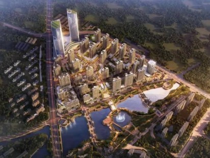 兴源巴黎城效果图 