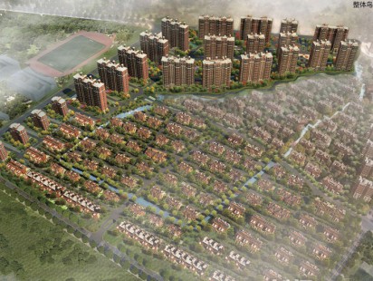 千禧国际村效果图  千禧国际村效果图