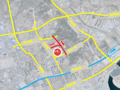 和达珺山区位图 