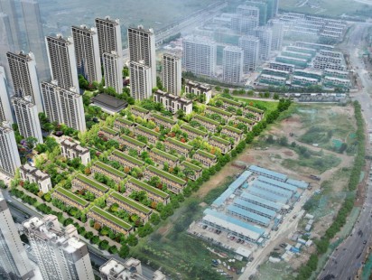 和达珺山鸟瞰图 