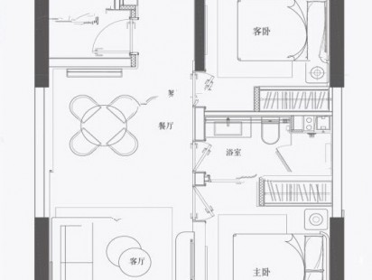 西海岸尚嘉中心98 户型图