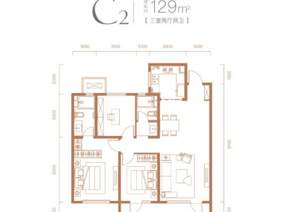 金地宸悦户型图 (3)