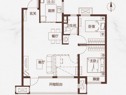 卓越玺悦户型图 (4)