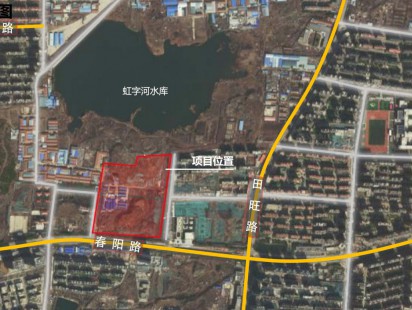 青特滨湖国际区位图