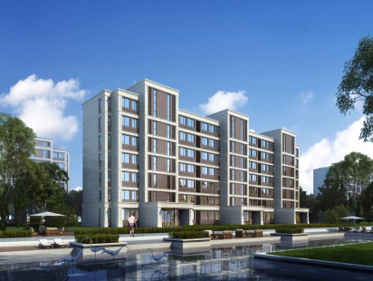 绿城文澜锦园效果图 