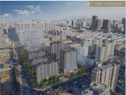 荣泰雍和府鸟瞰图 