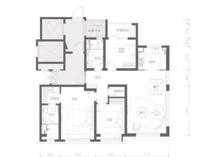 青铁云上观海B2户型